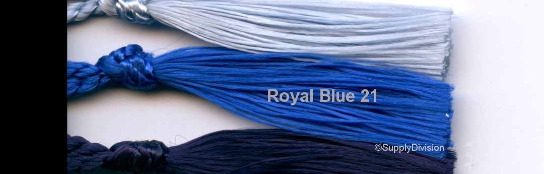 Rpyal Blue bookmark tassel